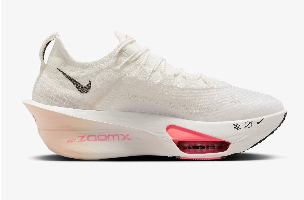 【NIKE】(W) Air Zoom Alphafly Next% 3 Sail Crimson Tint Nike Air Zoom Alphafly Next% 3 Sail Crimson Tint - FD8311-103
