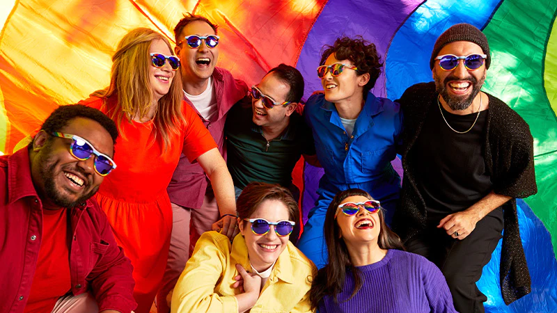 goodr I Can See Queerly Now Rainbow display picture 1