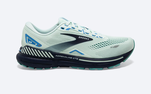 Brooks W Adrenaline GTS 23 Blue Glass/Nile Blue/Marina display picture 3
